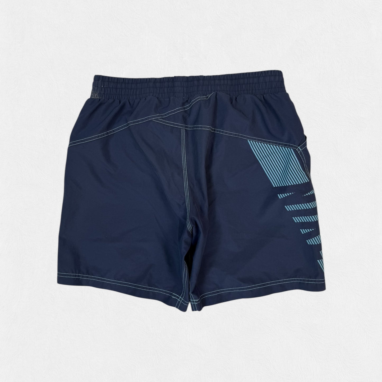 Vintage Nike spell out sport shorts (M)