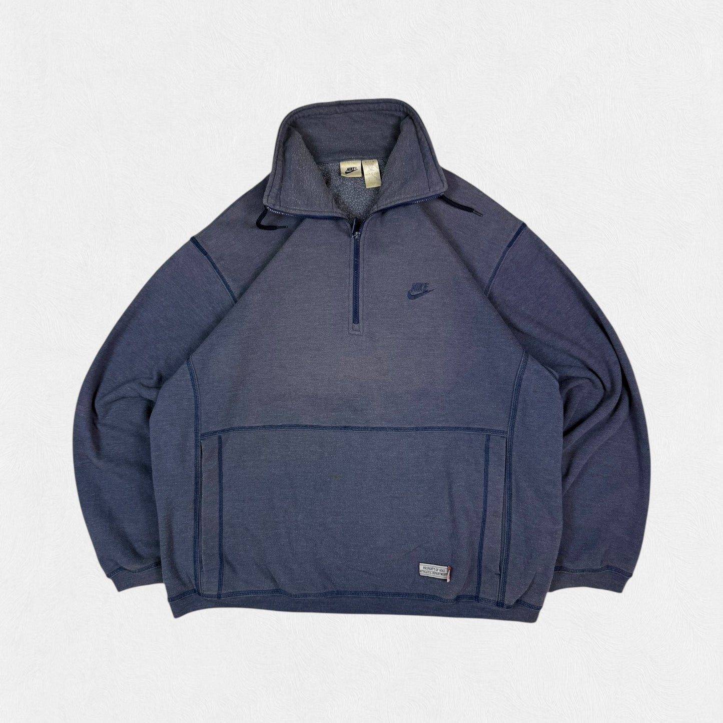 Vintage 90s Nike quarter zip sweatshirt (XL)