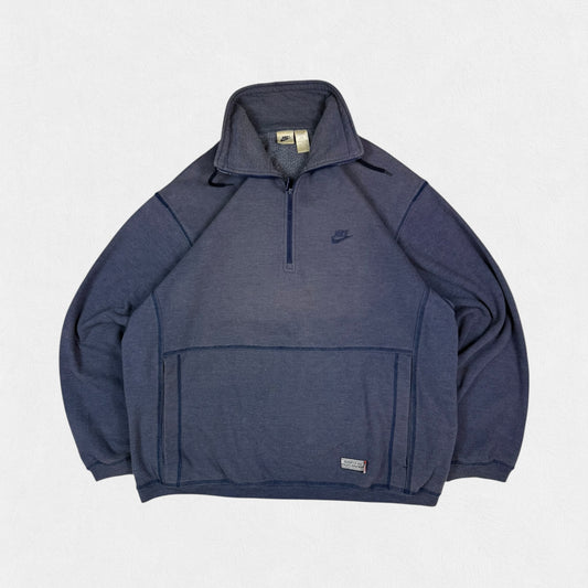 Vintage 90s Nike quarter zip sweatshirt (XL)