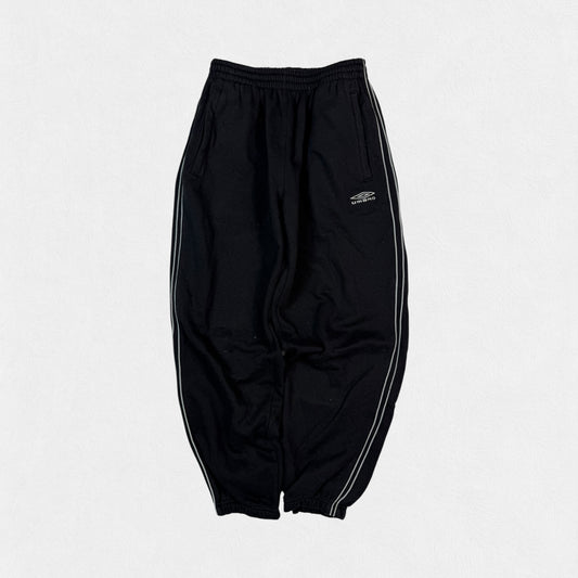 Vintage Umbro side stripe baggy joggers (S)