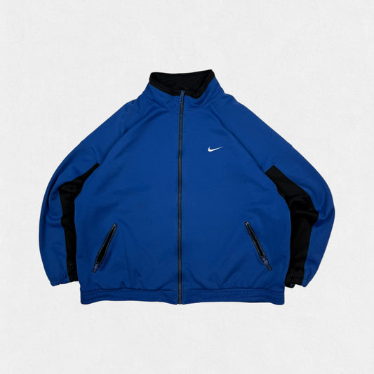 Vintage 90s Nike mini swoosh track jacket (XL)