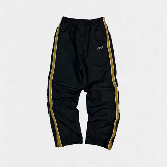 Vintage Reebok baggy side stripe track pants (M)