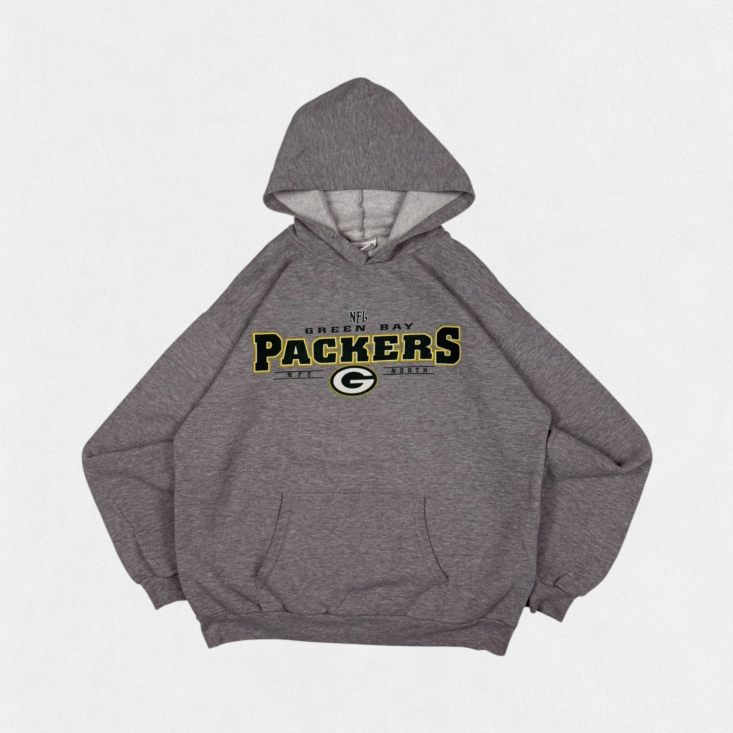 Vintage Green Bay Packers NFL graphic hoodie (M)