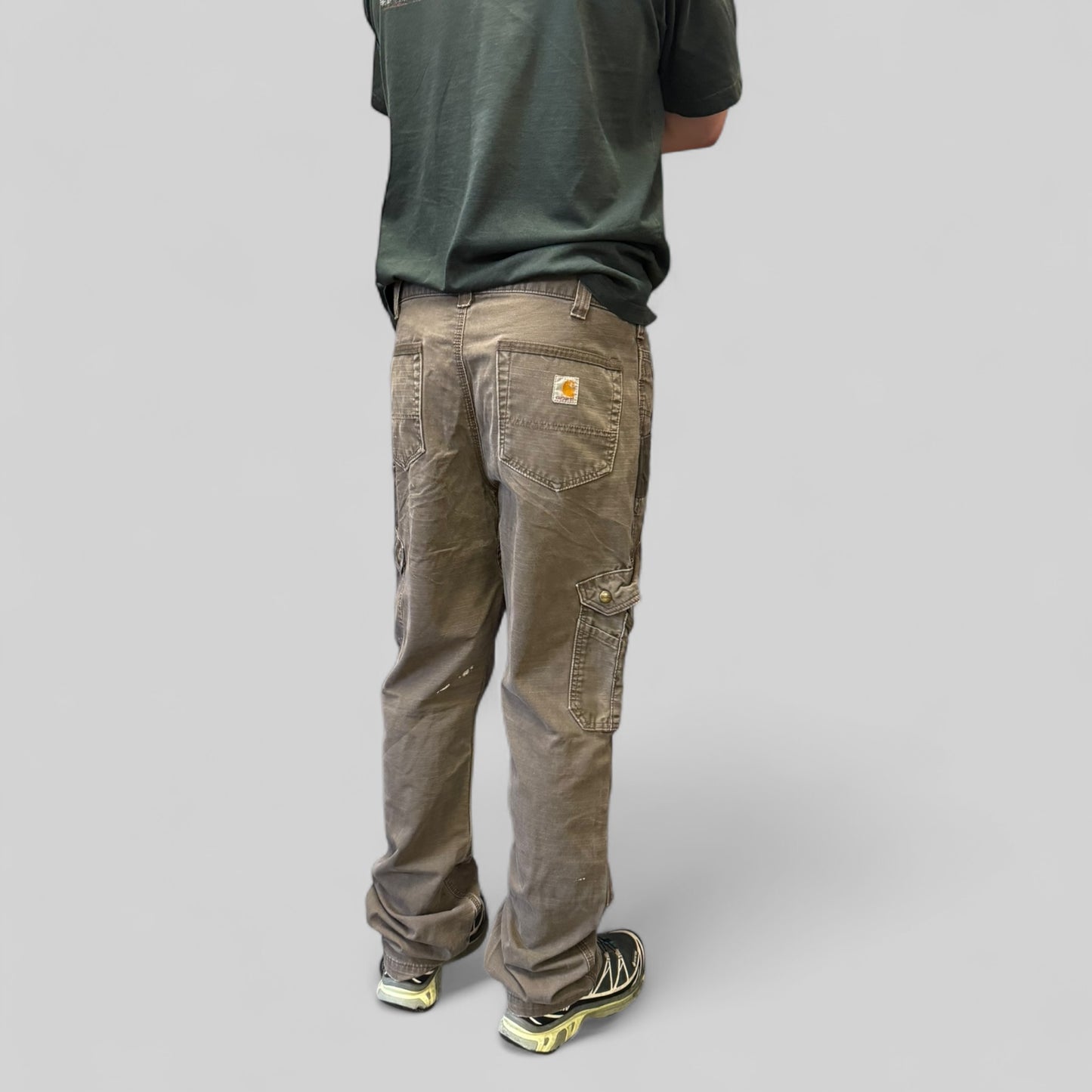 Carhartt double knee baggy cargo pants (W34)