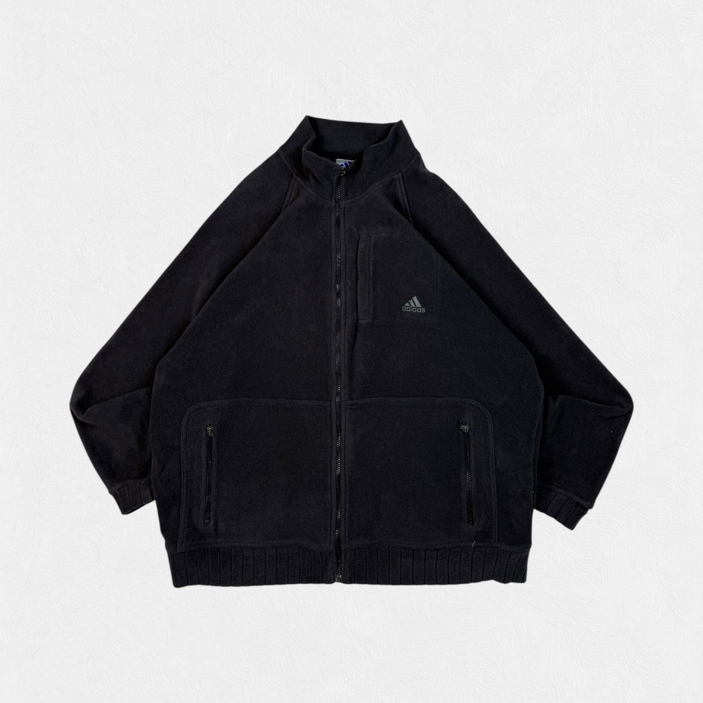 Vintage Adidas full zip fleece (XL)