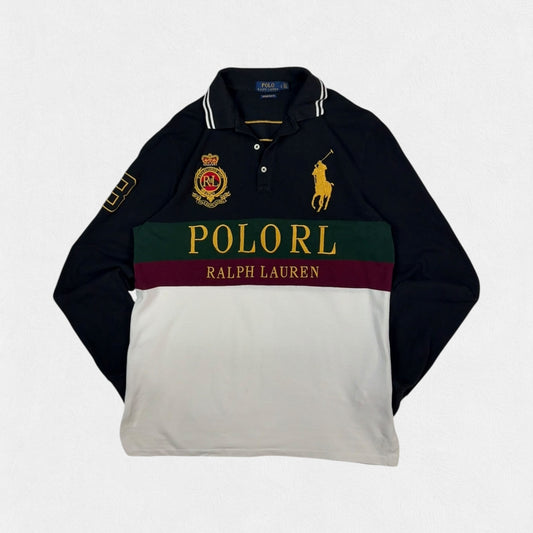 Polo Ralph Lauren big pony l/s polo shirt (L)