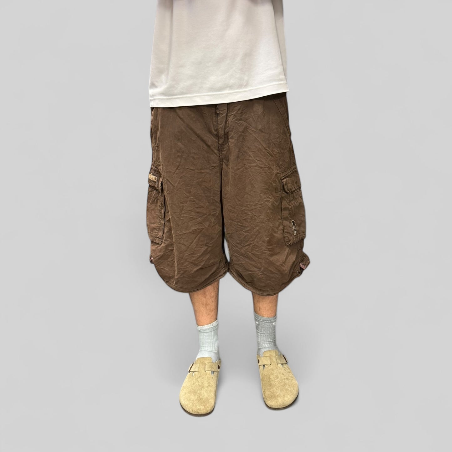 Vintage Y2K Ecko Unltd baggy cargo shorts (W36)