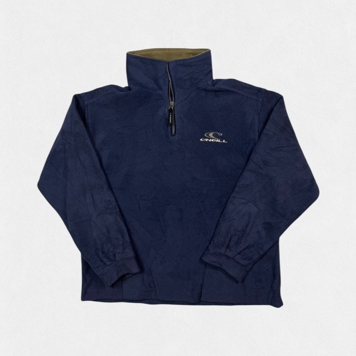 Vintage O'neill spell out quarter zip fleece (S)