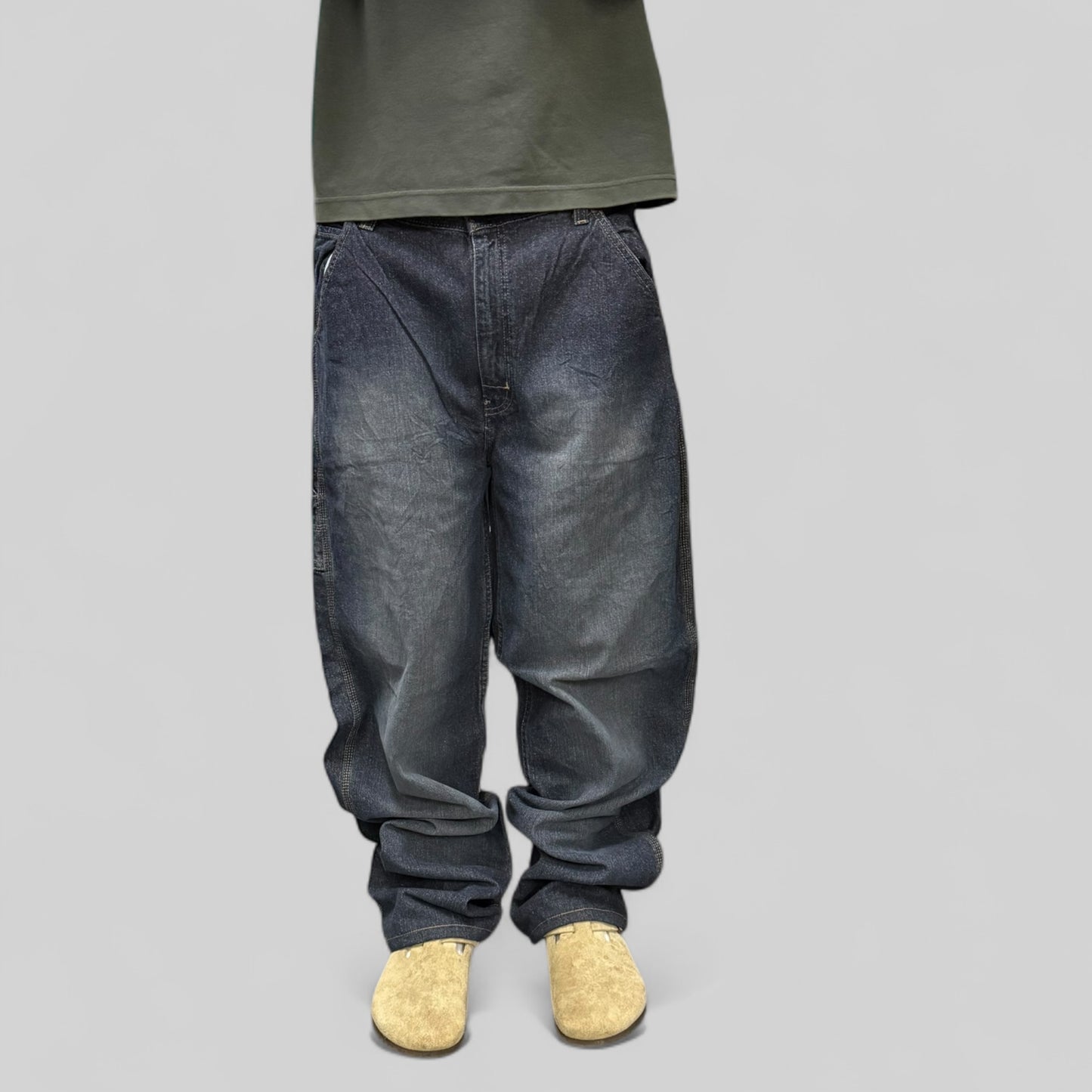Baggy fit carpenter denim jeans (W36)