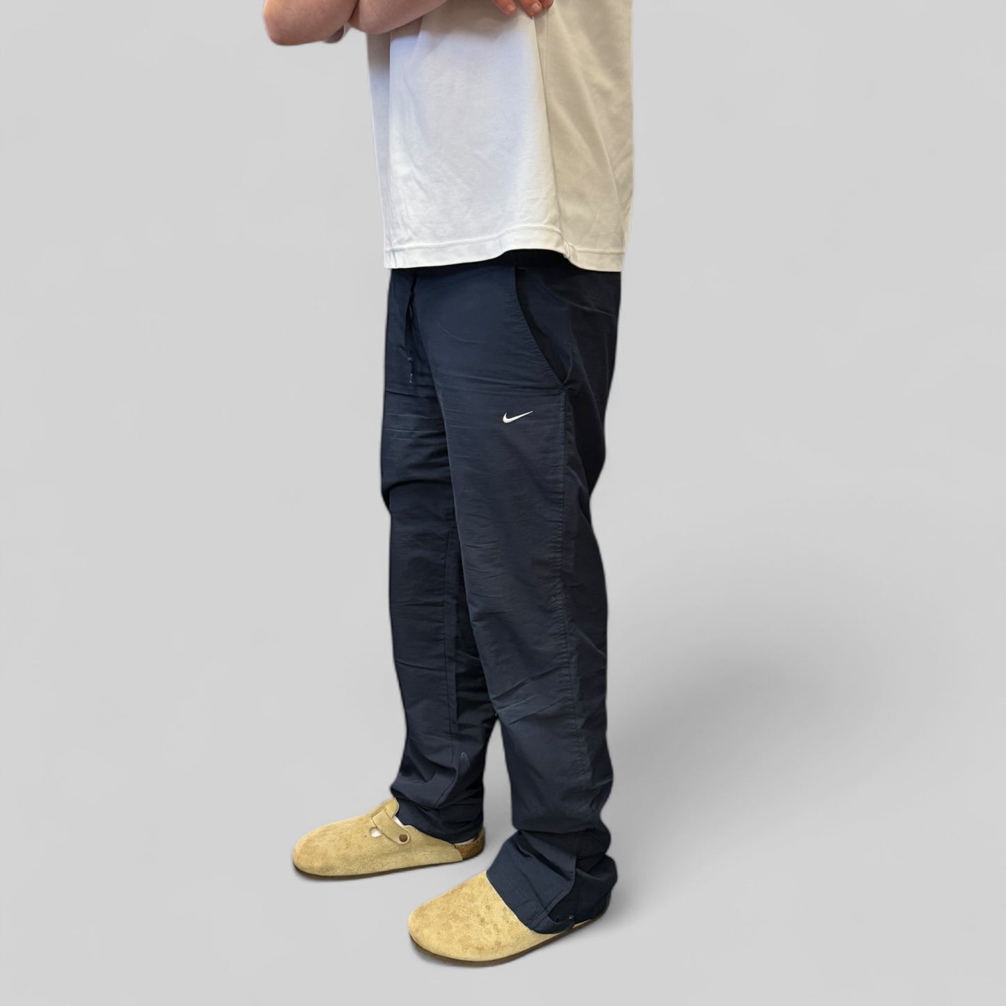 Vintage Nike mini swoosh track pants (M)