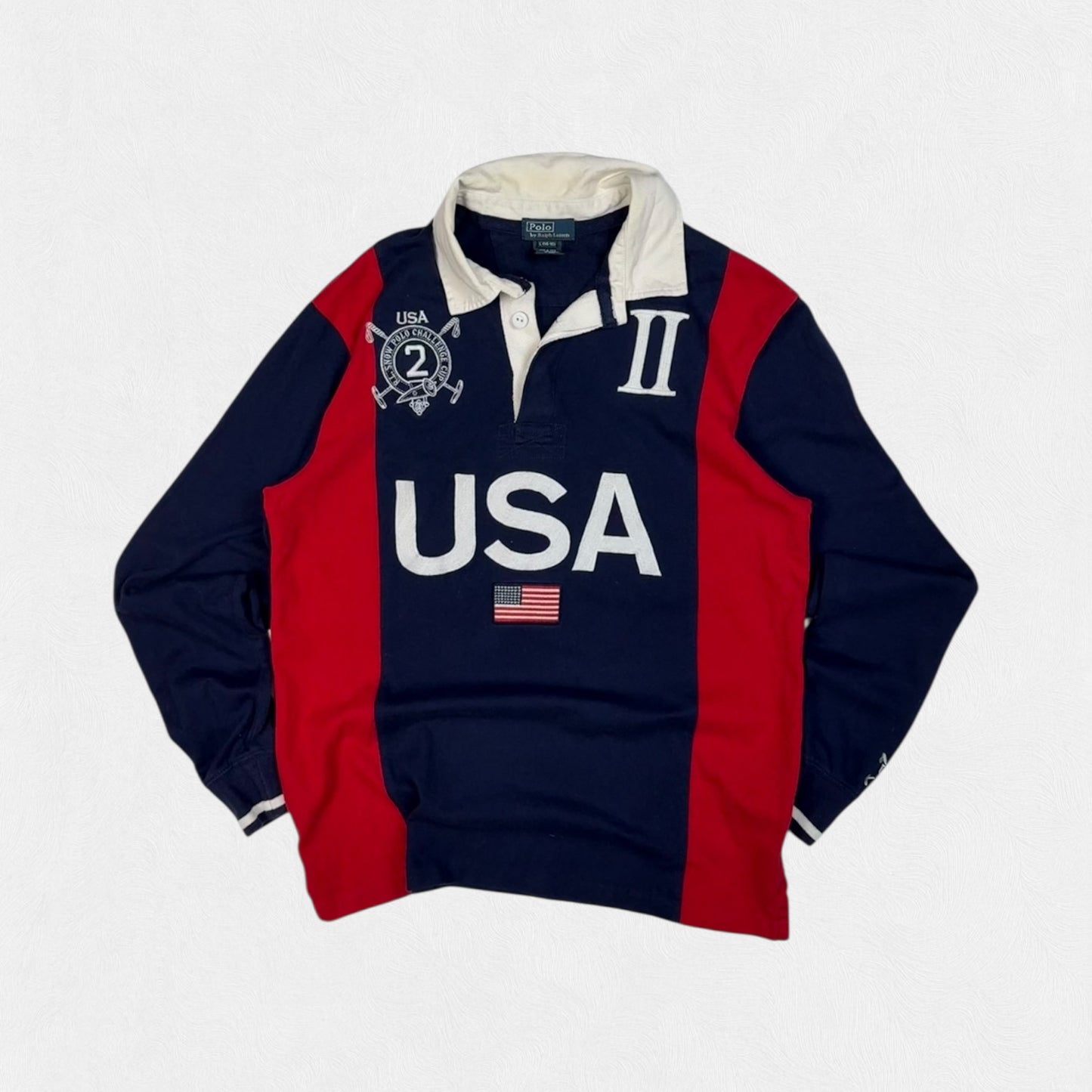 Vintage Polo Ralph Lauren USA rugby polo shirt (XS)