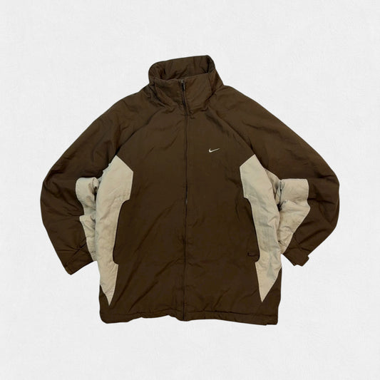 Vintage Nike mini swoosh padded jacket (M)