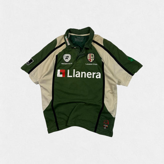 Vintage London Irish 2007/08 rugby union shirt (M)