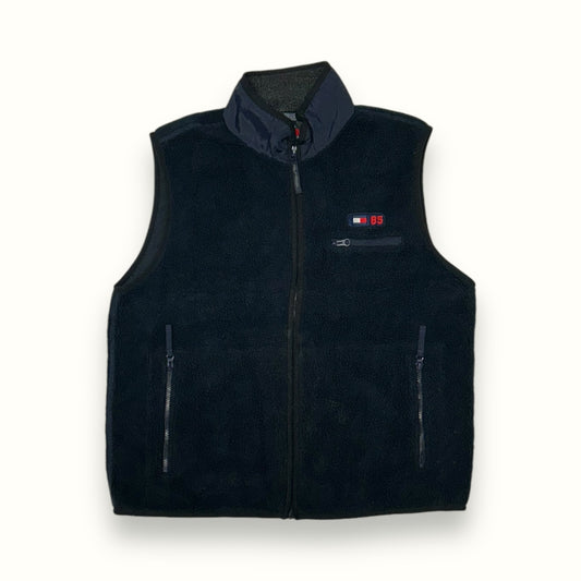 Vintage 90s Tommy Hilfiger fleece vest (L)
