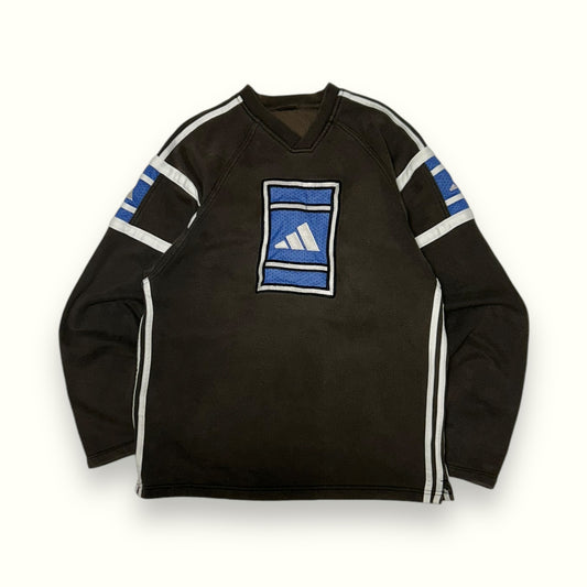 Vintage 90s Adidas centre logo sweatshirt (M)