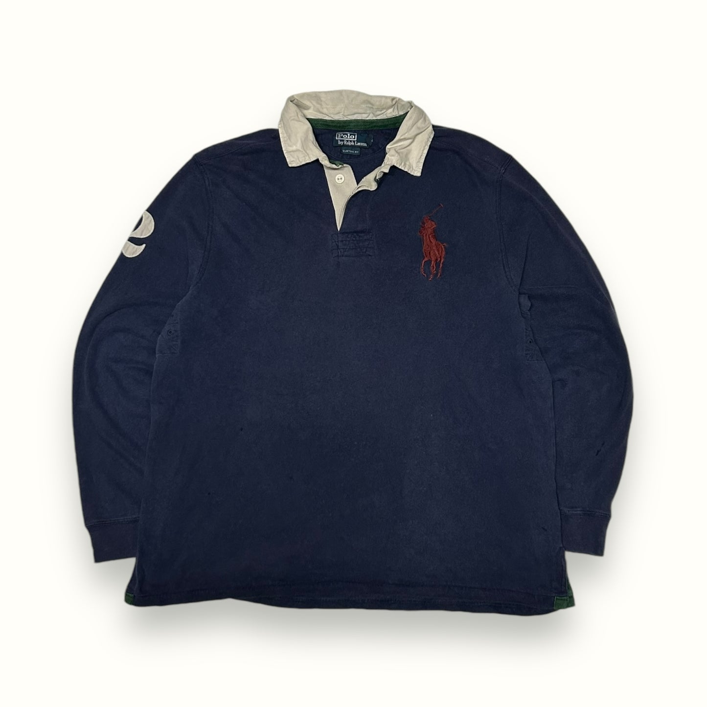 Vintage Polo Ralph Lauren rugby polo shirt (XL)
