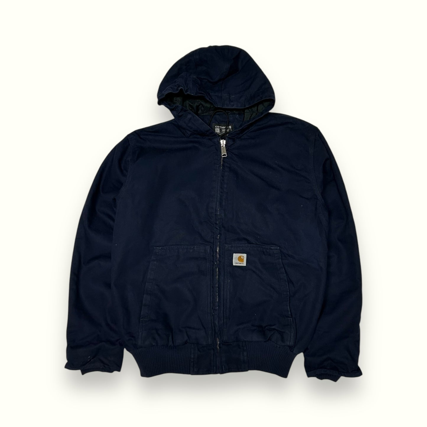 Carhartt active hooded workwear jacket (L)