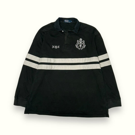 Vintage 90s Ralph Lauren rugby polo shirt (XL)