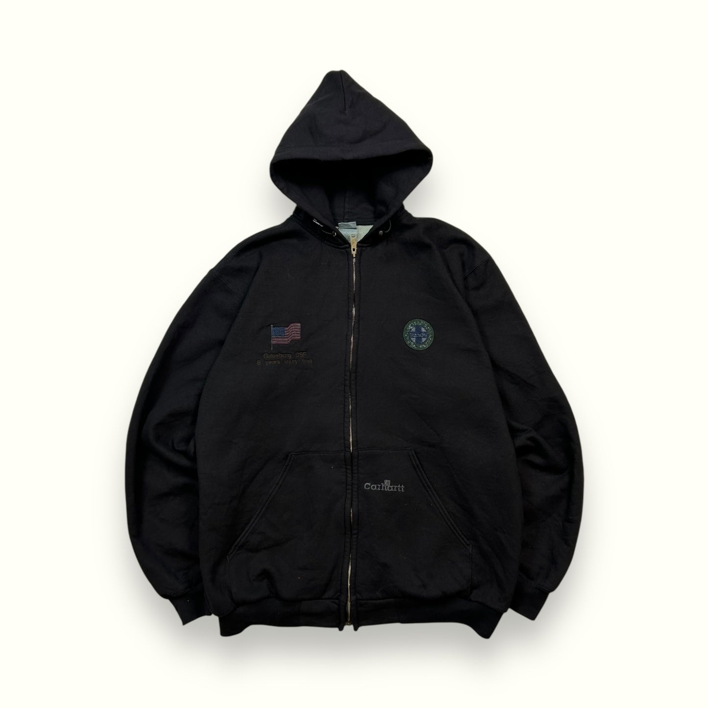 Vintage Carhartt heavyweight full zip hoodie (XL)