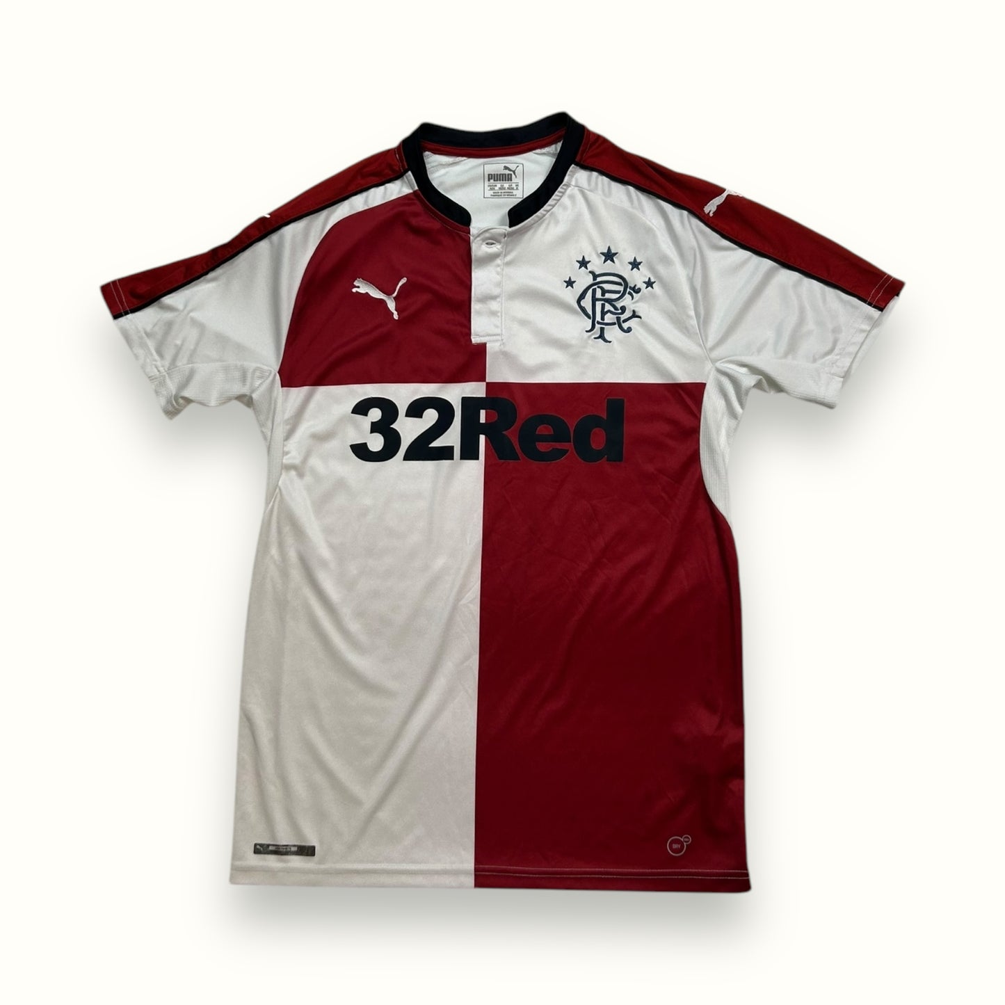 Rangers 2016-18 Puma away football shirt (M)