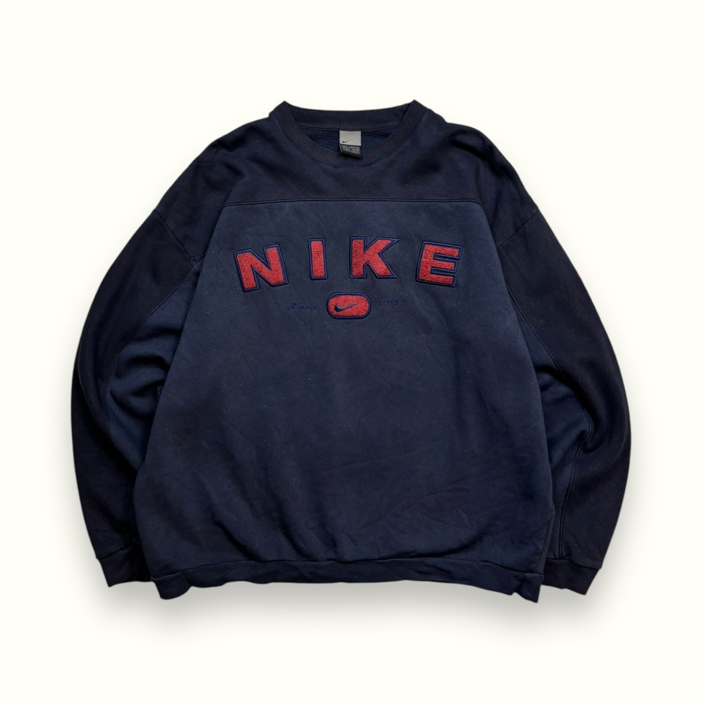 Vintage Nike spell out sweatshirt (XL)