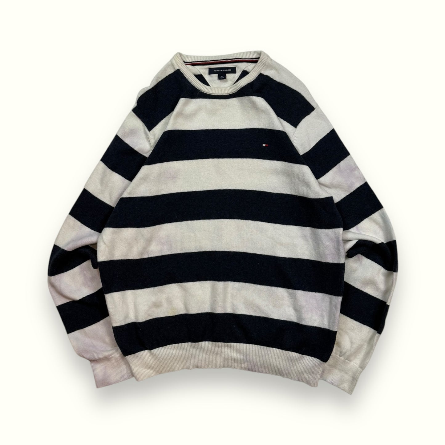 Tommy Hilfiger striped knit sweater (M)
