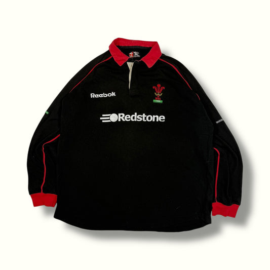 Vintage Wales 2002-04 Reebok away rugby shirt (XL)
