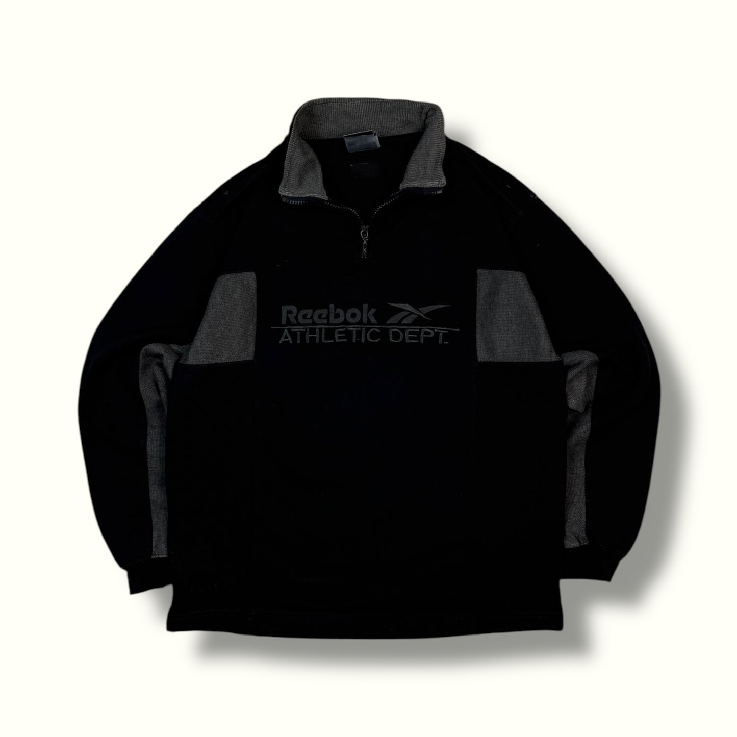 Vintage Reebok athletic dept quarter zip sweatshirt (S)