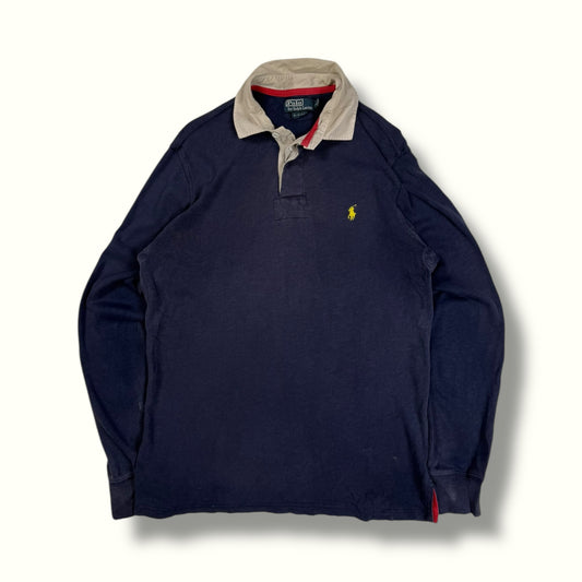 Vintage Polo Ralph Lauren l/s rugby polo shirt (L)