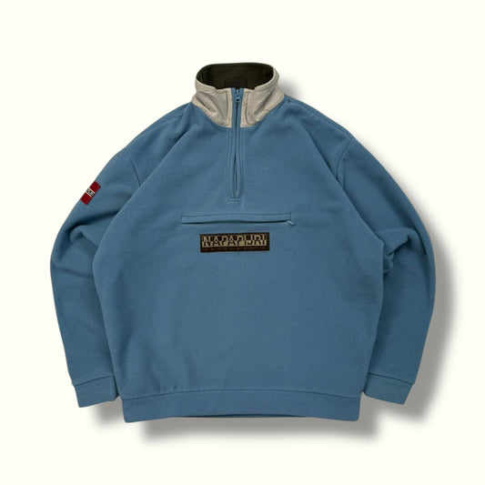 Vintage Napapijri quarter zip fleece (S)