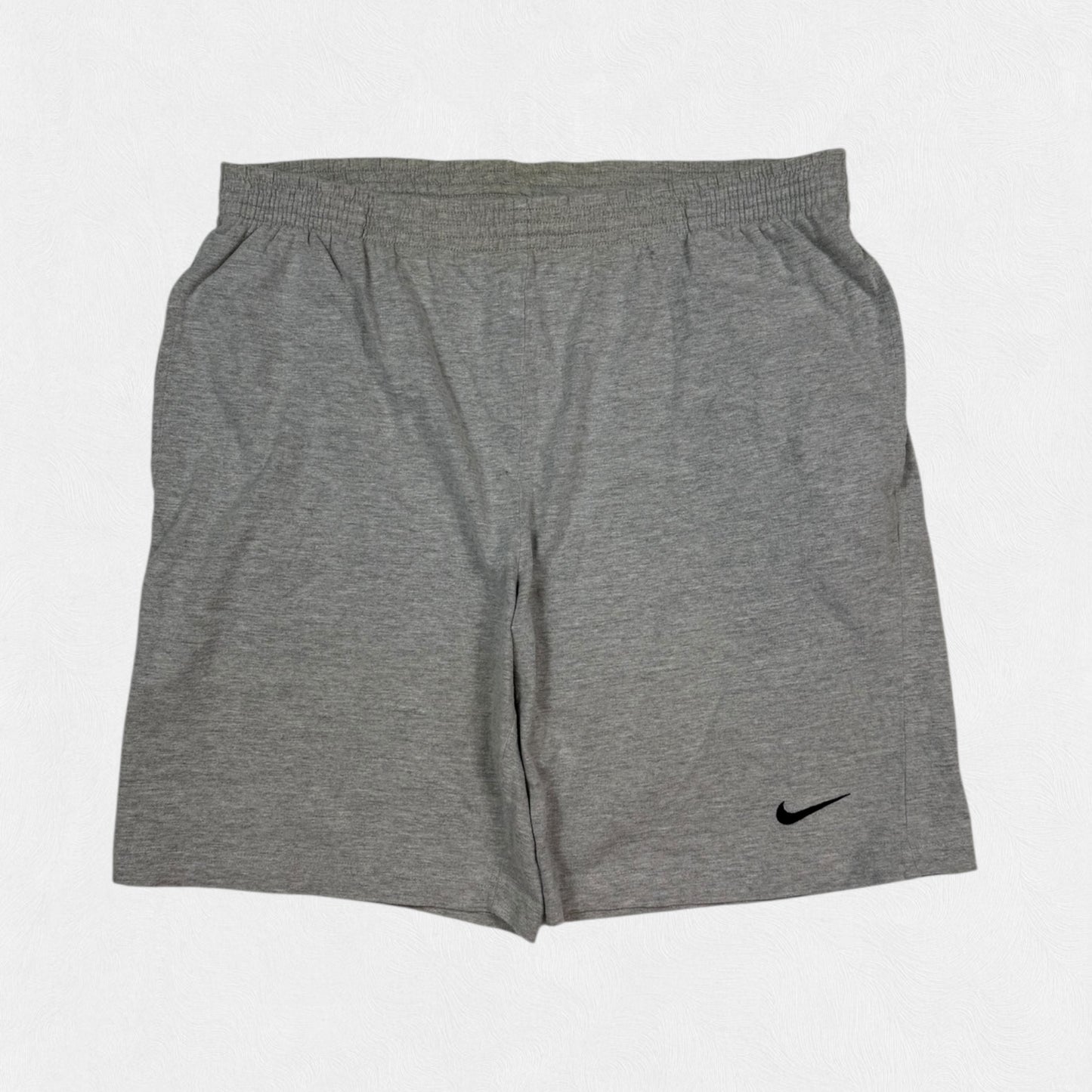 Vintage 90s Nike mini swoosh baggy sweat shorts (L)