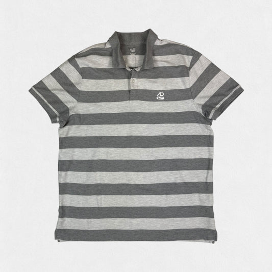 Nike athletic dept striped polo shirt (XL)