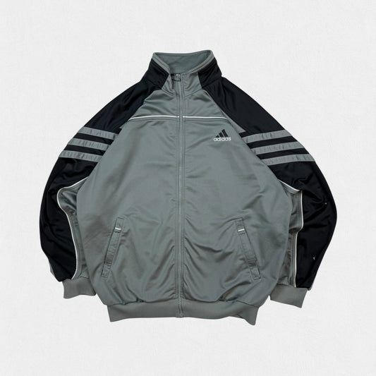 Vintage Adidas abstract track jacket (L)