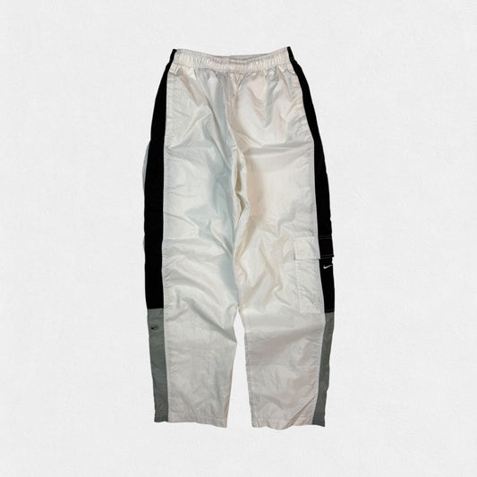 Vintage 90s Nike side stripe baggy track pants (M)