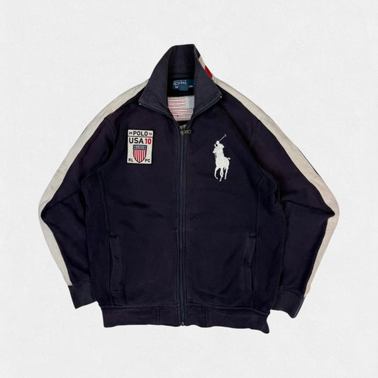 Vintage Polo Ralph Lauren USA big pony track top (M)