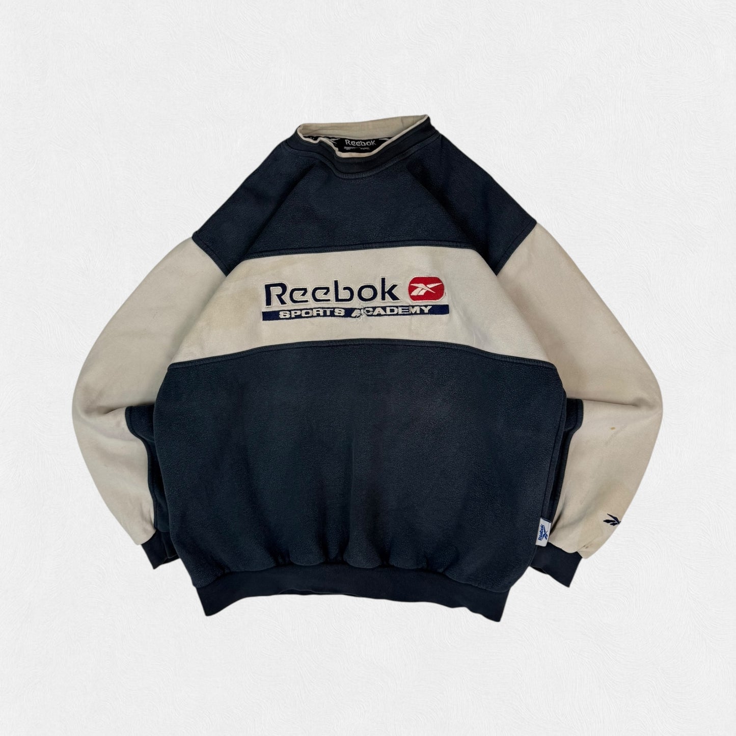 Vintage Reebok sports academy spell out sweatshirt (XL)