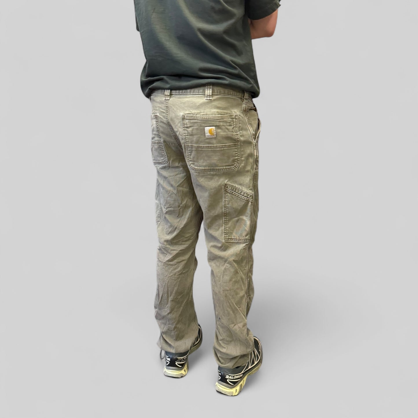 Carhartt WIP baggy double knee carpenter pants (W34)