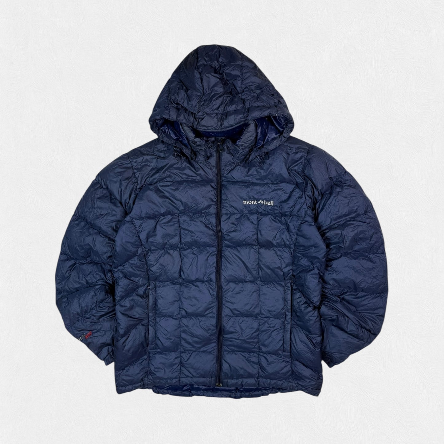 Mont Bell hooded down puffer jacket (M)