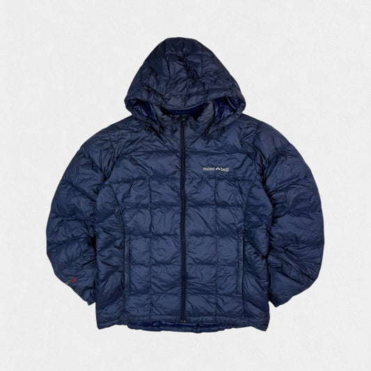 Mont Bell hooded down puffer jacket (M)