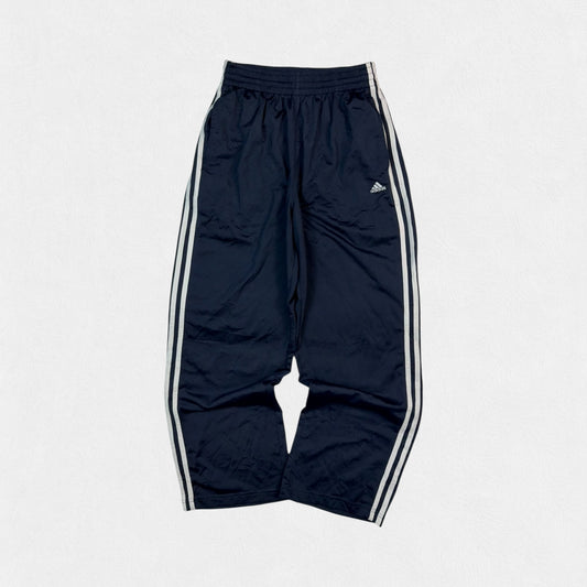 Vintage Adidas baggy side stripe track pants (M)