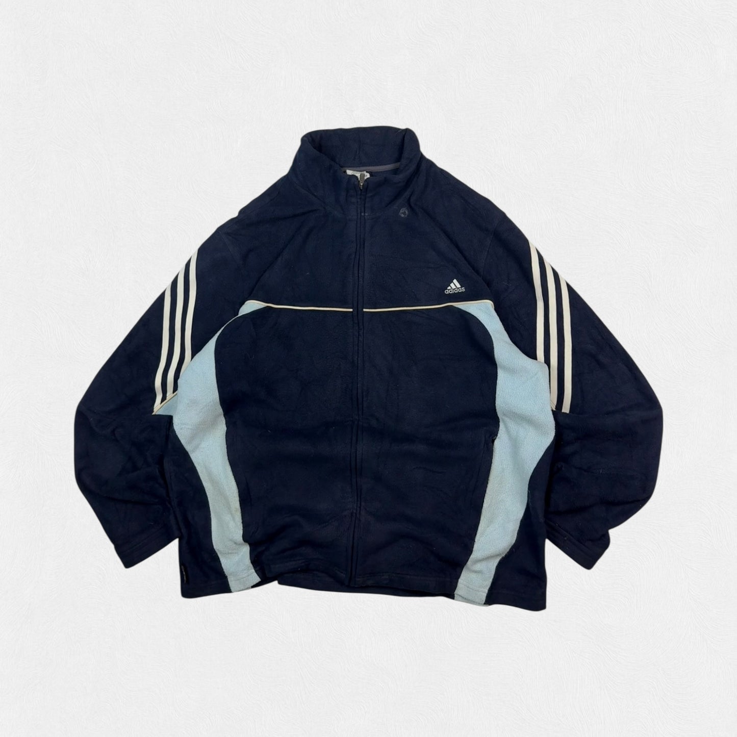 Vintage Adidas full zip fleece (XXL)