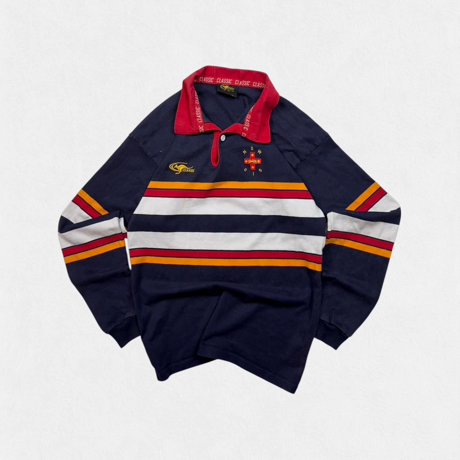 Vintage NSW CIS school Australia rugby union shirt (S)