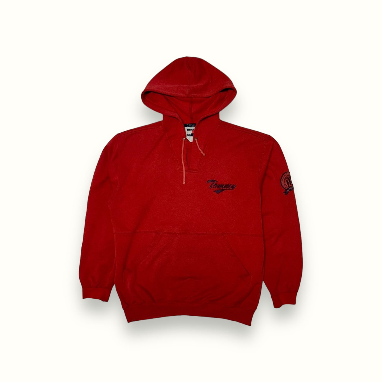 Vintage 90s Tommy Hilfiger spell out hoodie (L)