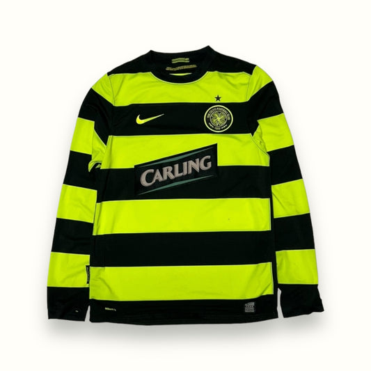 Celtic 2009-11 away l/s McGeady football shirt (S)