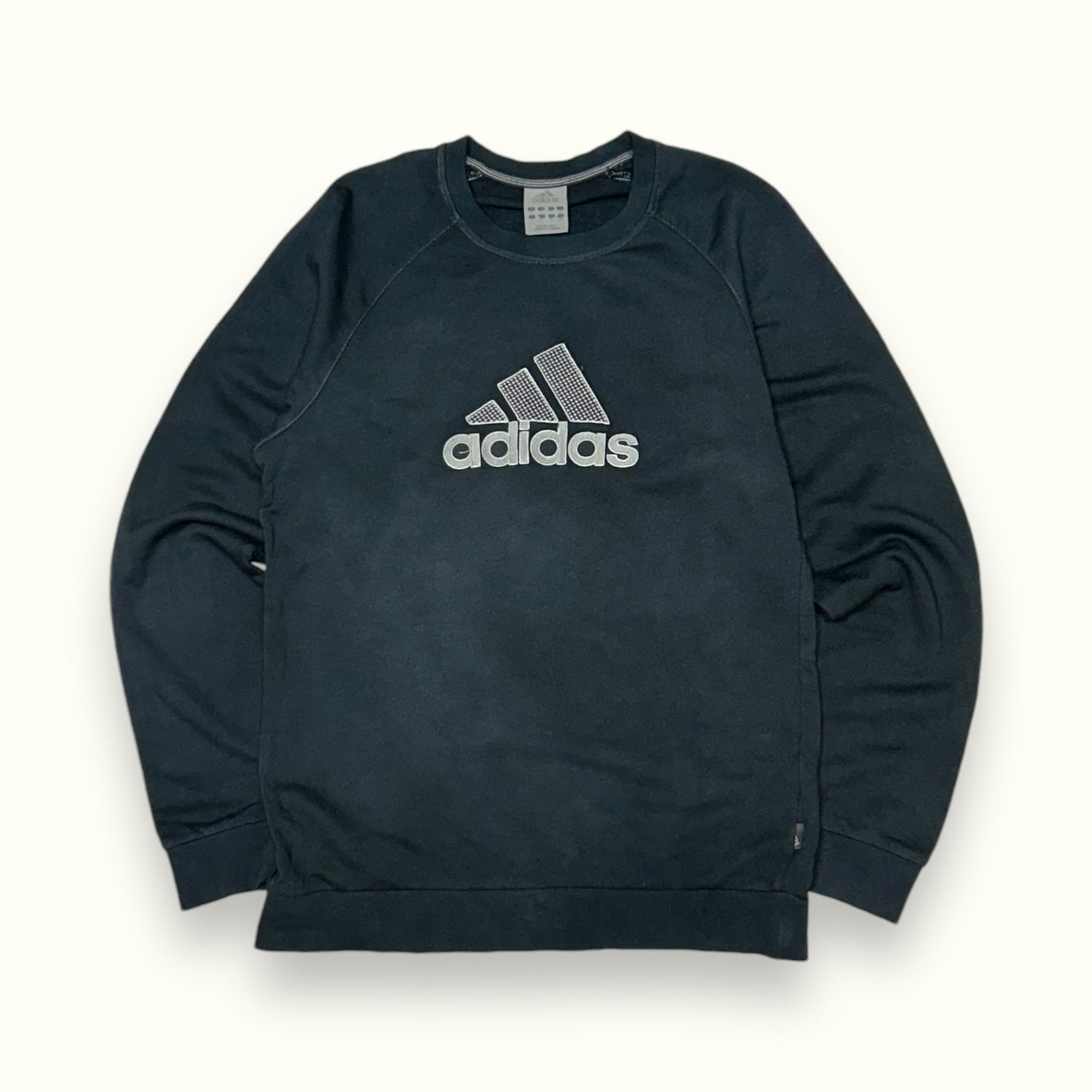 Vintage Adidas centre logo sweatshirt (S)