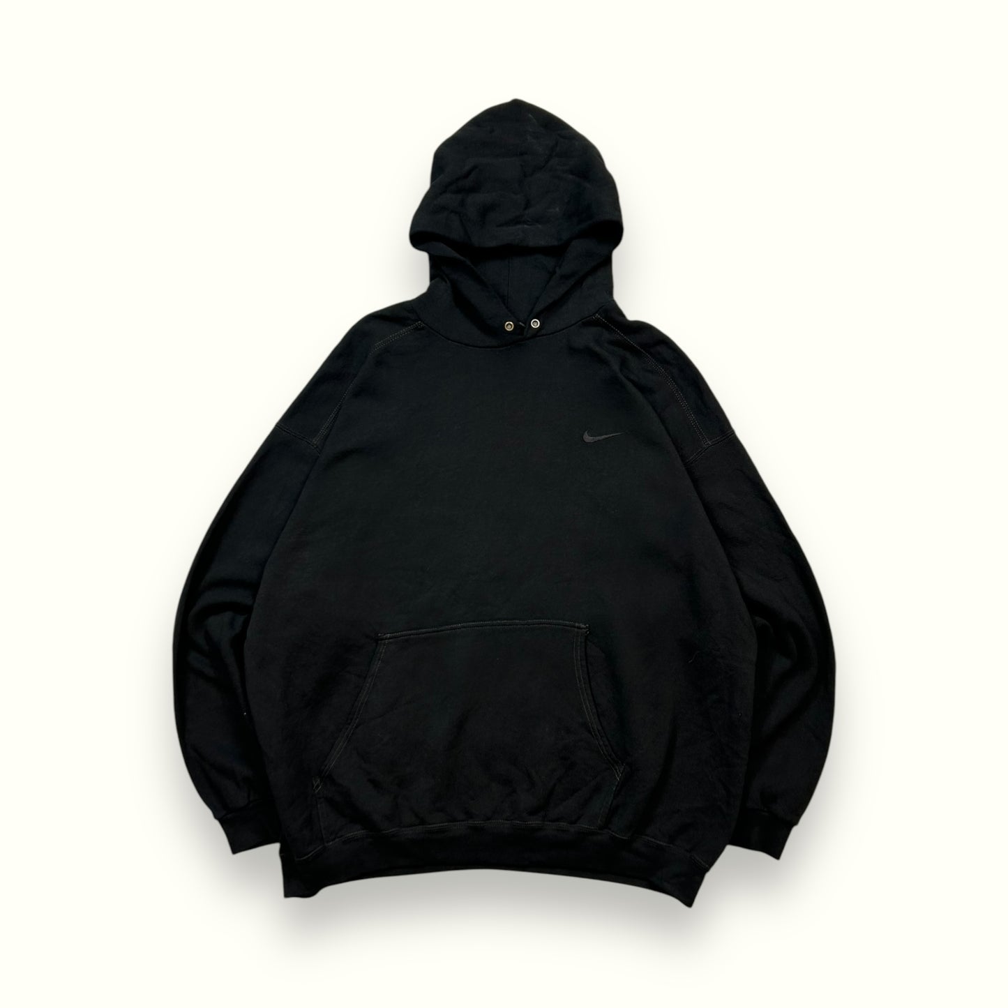 Vintage 90s Nike mini swoosh hoodie (XL)