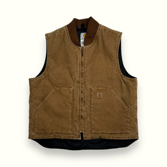 Vintage Carhartt workwear gilet vest jacket (L)