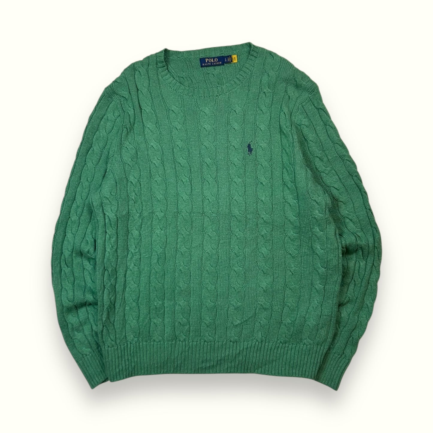 Polo Ralph Lauren cable knit sweater (L)