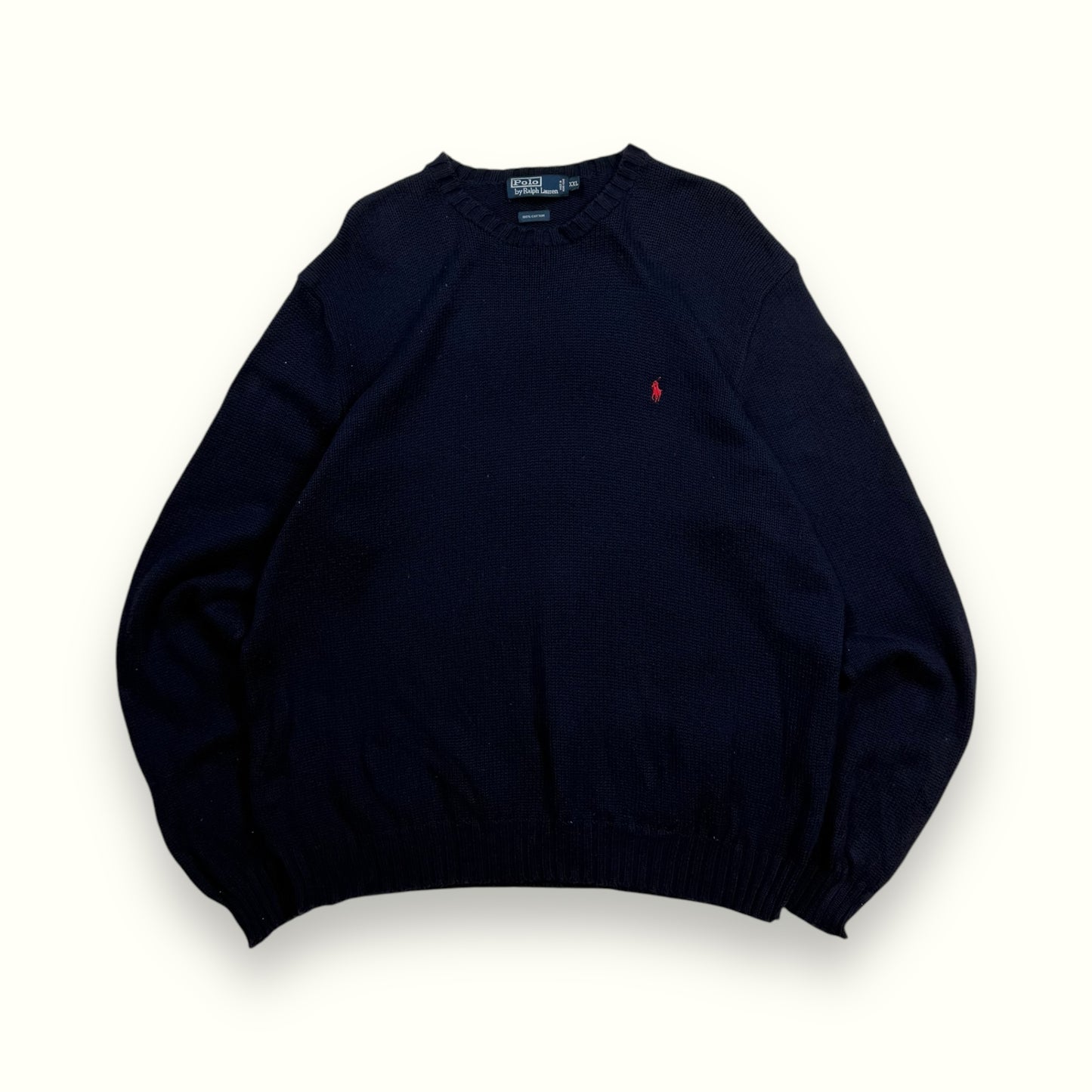 Vintage 90s Polo Ralph Lauren knit sweater (XXL)