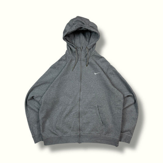 Vintage Nike mini swoosh zip up hoodie (L)